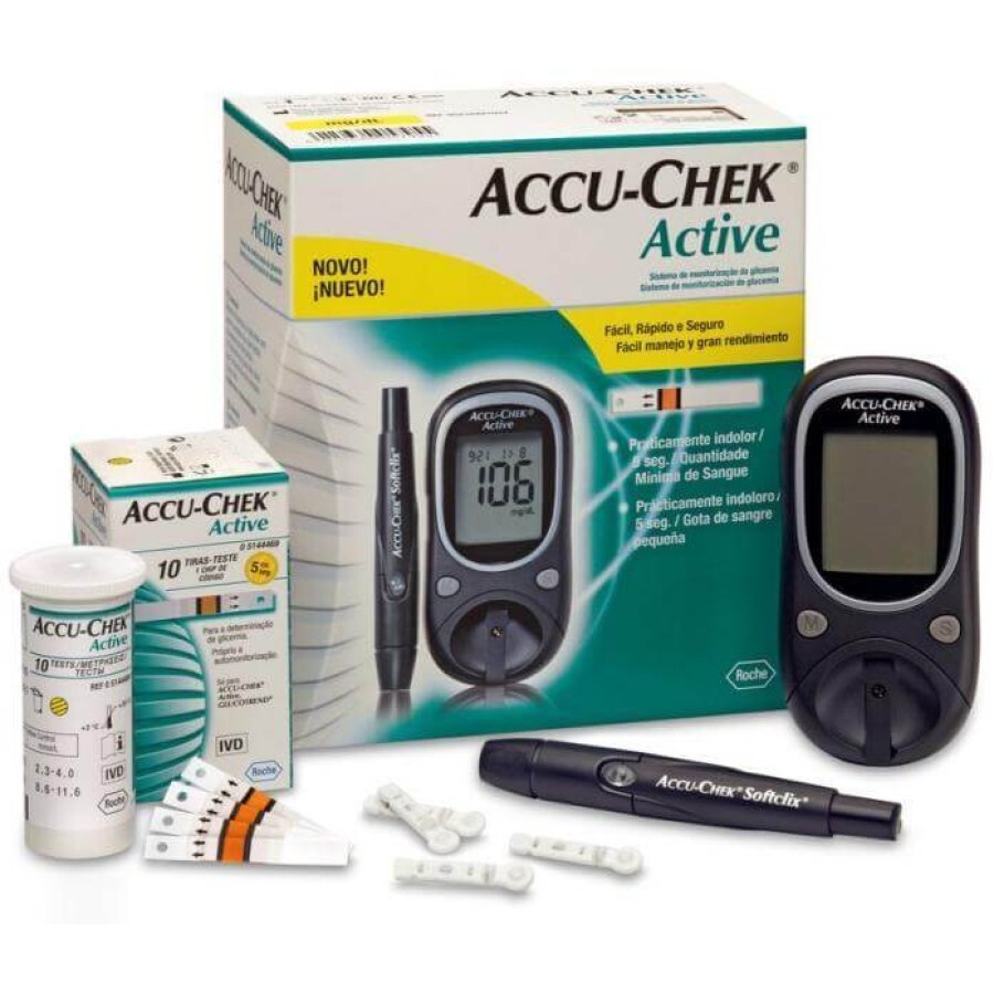 Glucometru Accu-Chek Active, Roche recenzii