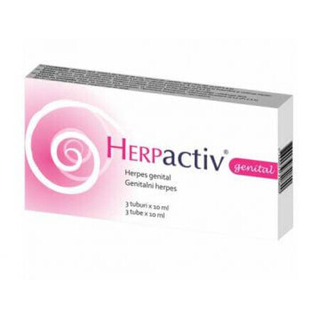 Herpactiv solutie pentru herpes genital, 3x10 ml, Biessen Pharma