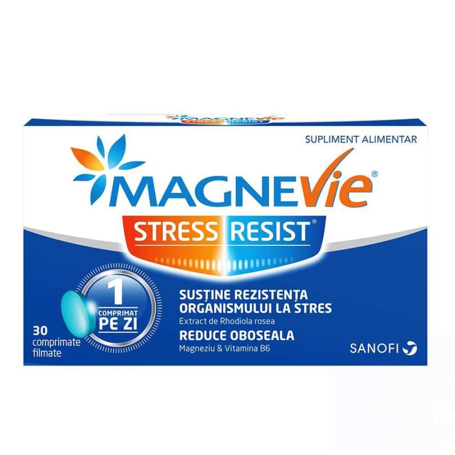 Magnevie Stress Resist, 30 comprimate, Sanofi recenzii