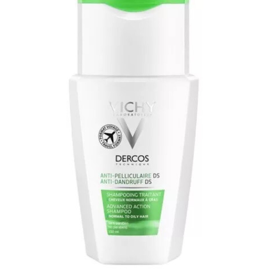 Șampon anti-matreață pentru păr normal și gras Dercos, 100 ml, Vichy