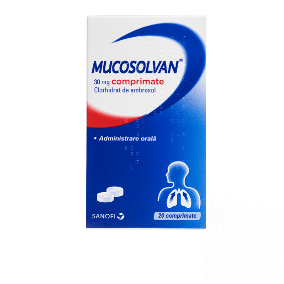 Mucosolvan 30 mg, 20 comprimate, Sanofi