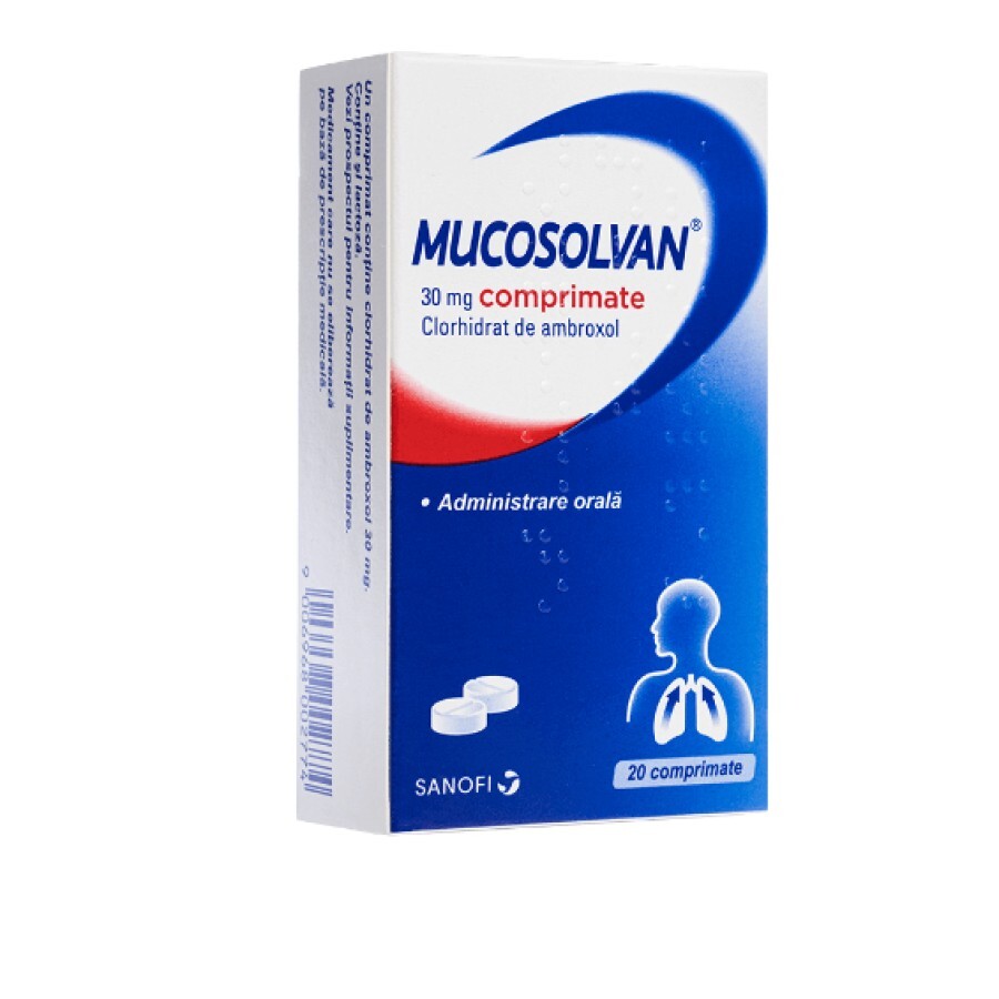 Mucosolvan 30 mg, 20 comprimate, Sanofi