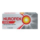 Nurofen Forte 400mg, 12 comprimate, Reckitt Benkiser Healthcare