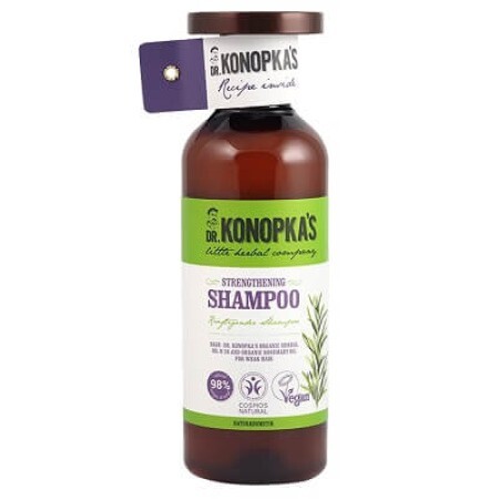 Șampon pentru întărirea firului de păr, 500 ml, Dr. Konopkas