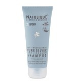 Șampon pentru par blond Platinum Blonde Pure Silver, 200 ml, Natulique
