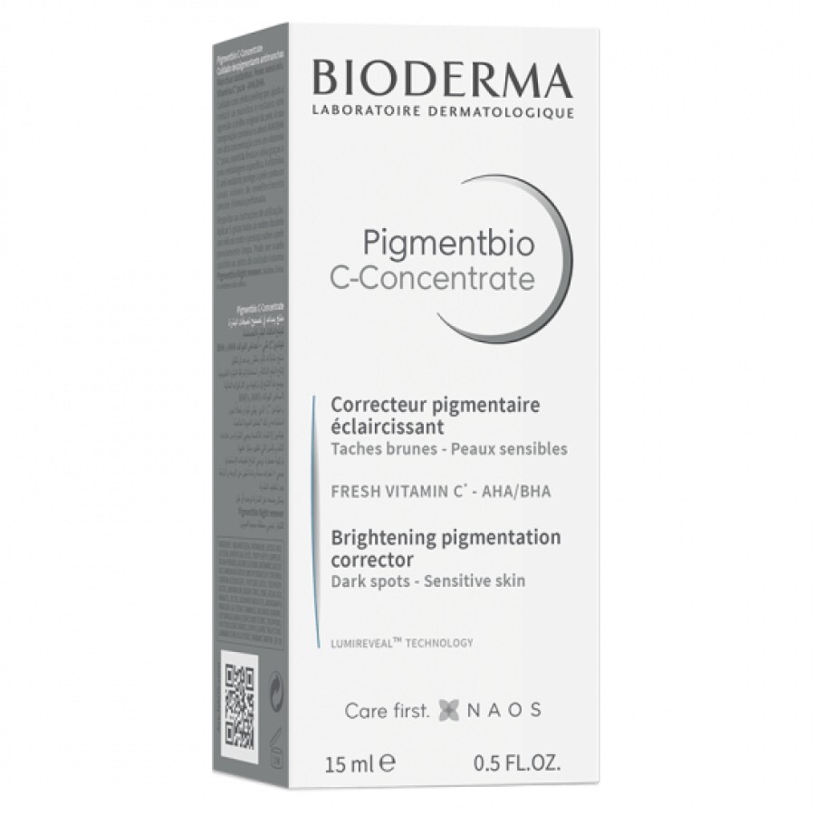 Bioderma Pigmentbio Ser concentrat cu vitamina C, 15 ml