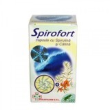 Spirofort cu Spirulina si Catina, 60 capsule, Parapharm