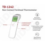 Termometru de frunte TD1242, Taidoc