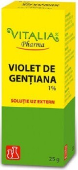 Violet de Genţiană 1%,  25 g, Vitalia