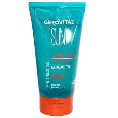 Gel racoritor dupa plaja Gerovital Sun, 150ml, Farmec