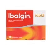 Ibalgin Rapid 400 mg, 12 comprimate, Sanofi