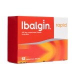 Ibalgin Rapid 400 mg, 12 comprimate, Sanofi