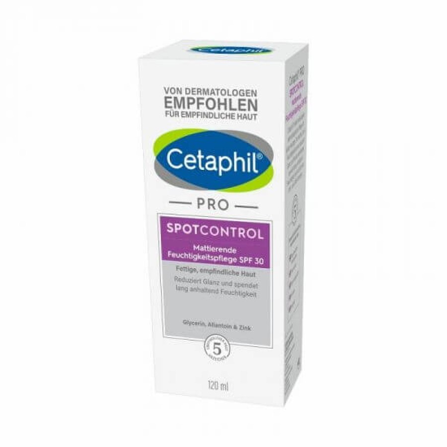 Crema hidratanta cu SPF 30 Cetaphil PRO SpotControl, 120 ml, Galderma