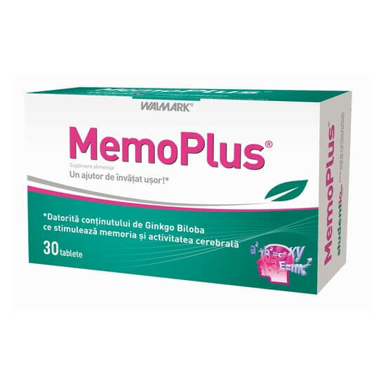 Memo Plus, 30 tablete, Walmark Vitamine si suplimente