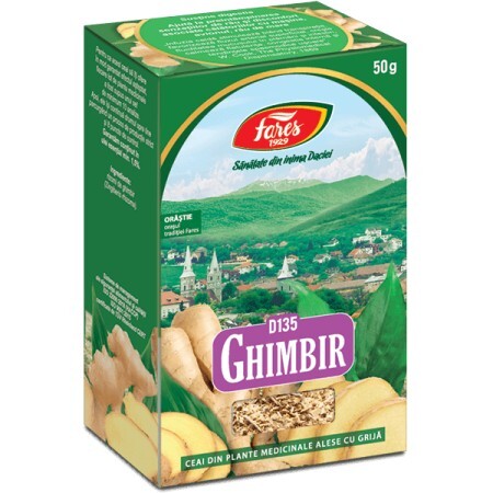 Ceai de Ghimbir, D135, 50 g, Fares