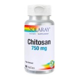 Chitosan 750 mg Solaray, 60 capsule, Secom