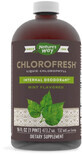 Chlorofresh Mint Liquid Nature&#39;s Way, 473.2 ml, Secom