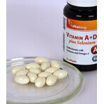 Multivitamin A+D+E plus Selenium, Omega 3,  30 capsule, VitaKing