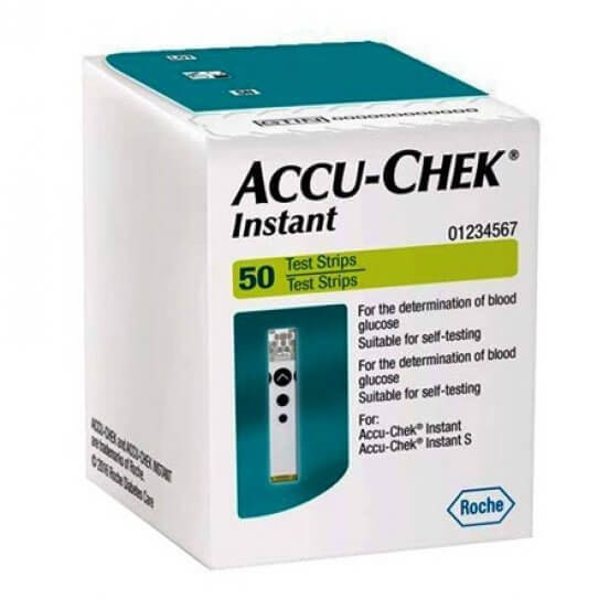 teste accu chek active pret catena Teste glucometru Accu-Chek Instant, 50 bucăți, Roche