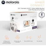 Video Monitor Digital + Wi-Fi, VM855 Connect, Motorola