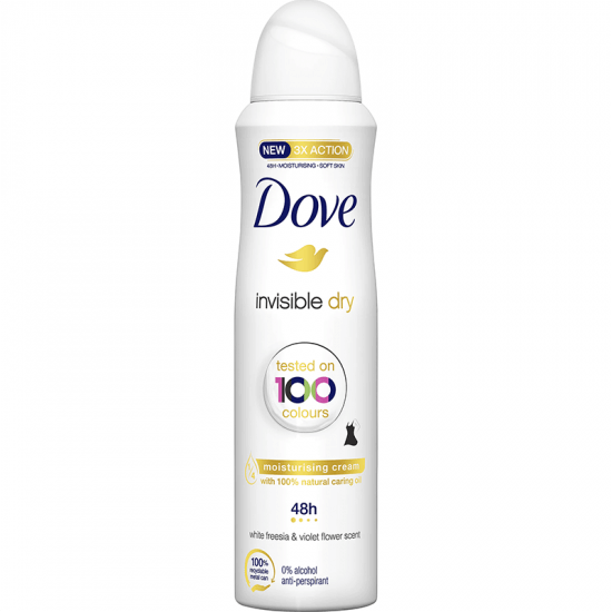 Deodorant pentru femei Invisible Dry, 150 ml, Dove