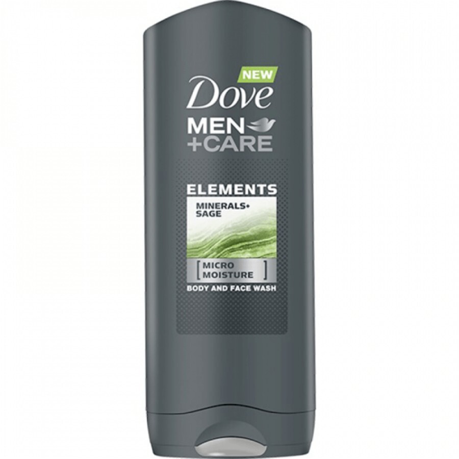 Gel de dus pentru barbati Mineral & Sage, 400 ml, Dove