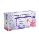 Test antigen rapid  2in1 (cu tampon nazofaringian) COVID-19 Ag, 1 bucata, Easycare