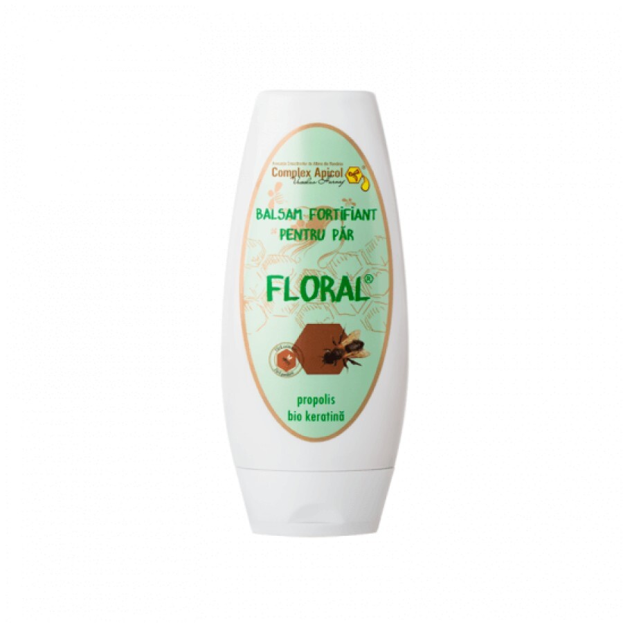 Balsam fortifiant cu propolis bio keratina Floral, 200 ml, Complex Apicol