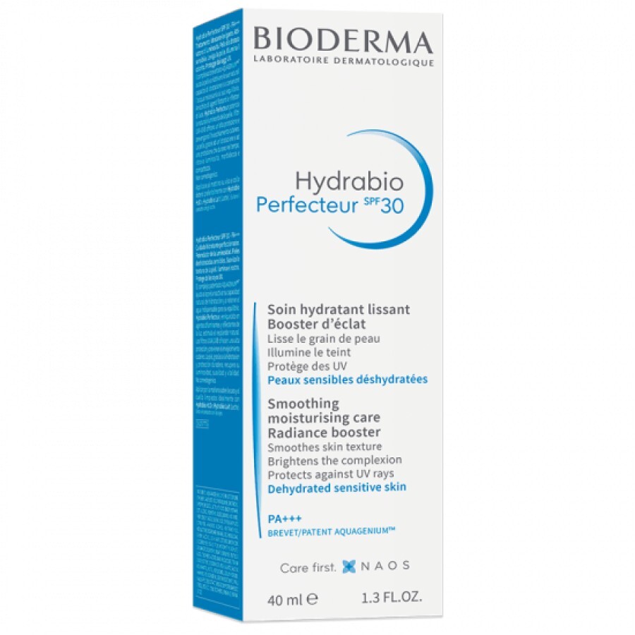 Bioderma Hydrabio Crema cu SPF30 Perfecteur, 40 ml