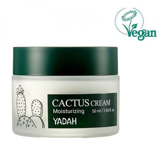 Crema de fata hidratanta Cactus, 50 ml, Yadah Frumusete si ingrijire