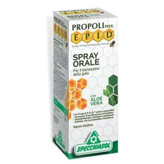 Epid propolis spray cu aloe, 15 ml, Specchiasol Vitamine si suplimente