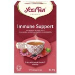 Pachet Ceai bio Sprijin Imunitar + Ceai bio Echinacea, 17 plicuri + 17 plicuri, Yogi Tea