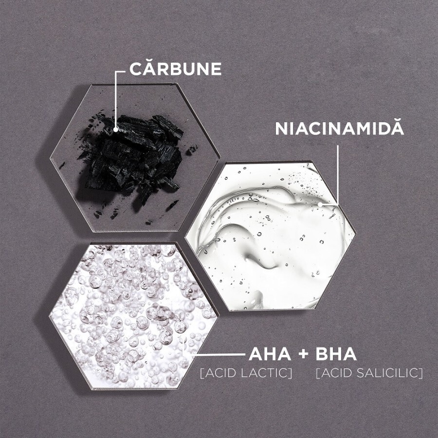 Serum anti-imperfectiuni cu niacinamide, AHA + BHA Pure Active, 30 ml, Garnier