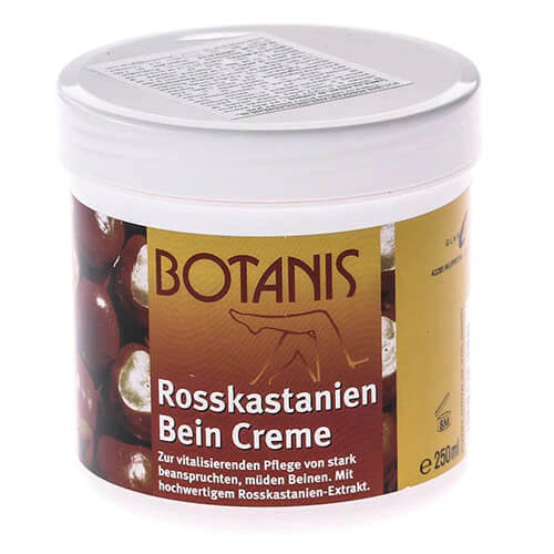 crema pentru circulatie cu extract de castane Crema pentru picioare cu extract de castane Botanis, 250 ml, Glancos