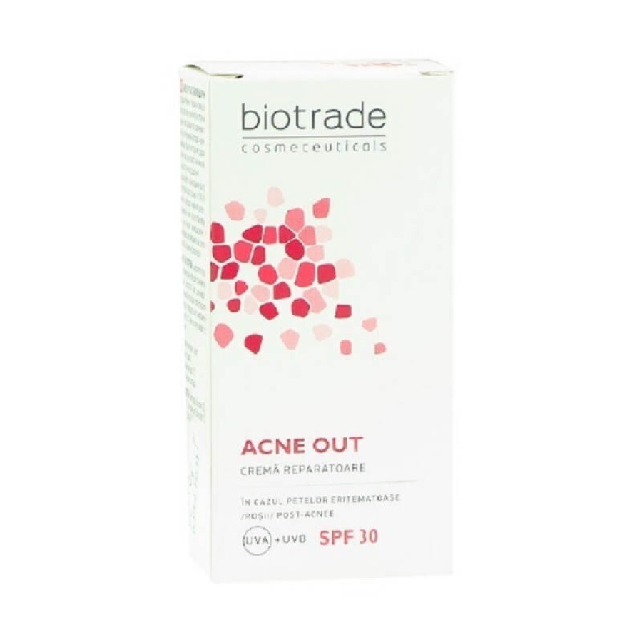Biotrade Acne Out Crema reparatoare cu SPF 30 , 30 ml