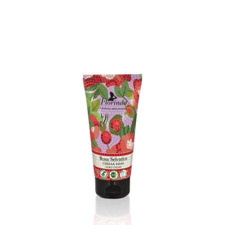 Crema de maini vegetala cu parfum de trandafir salbatic, Florinda, La Dispensa, 75 ml