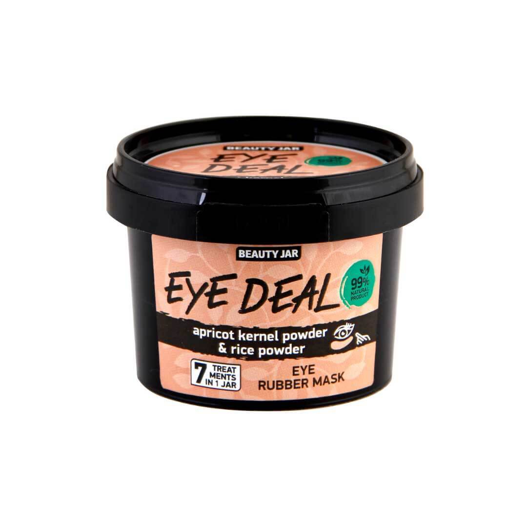 Masca alginata pentru ochi cu pudra din sambure de caisa, Eye Deal, Beauty Jar, 15 g