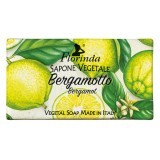 Sapun vegetal cu parfum de flori de bergamota, Florinda, 100 g La Dispensa