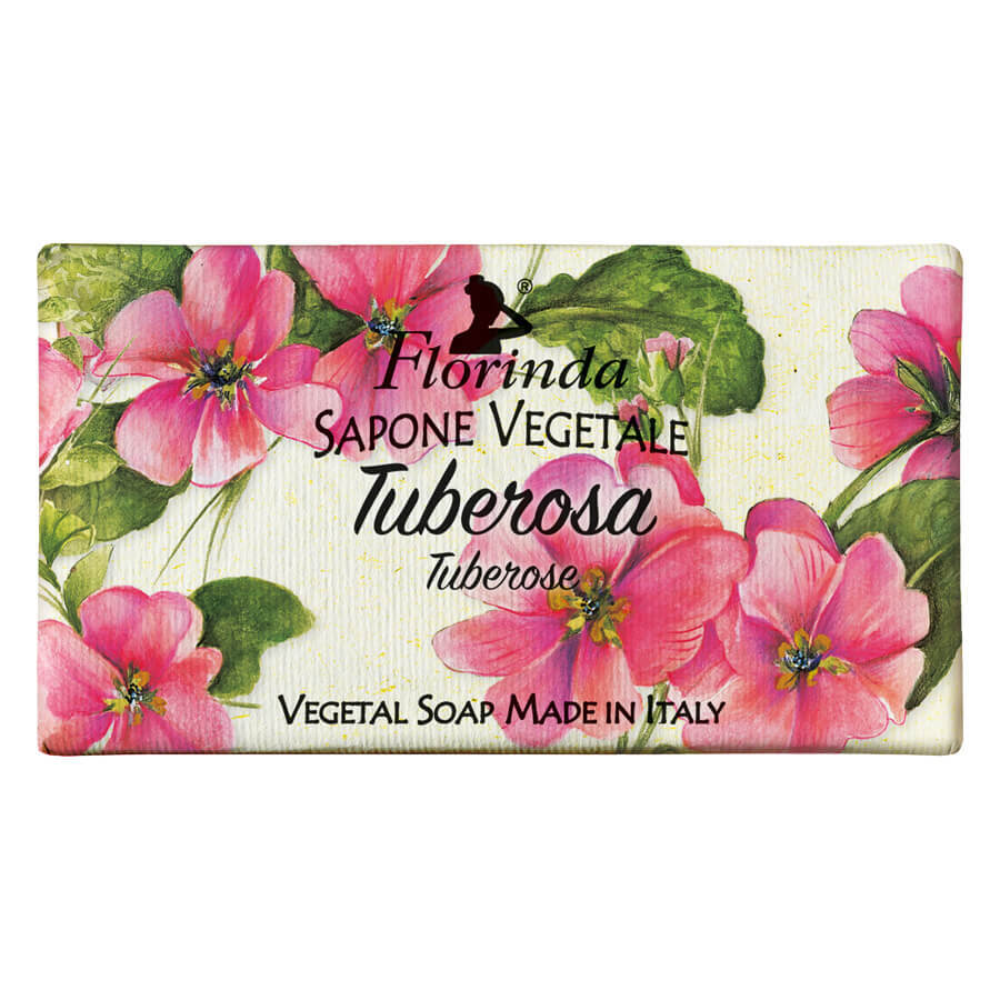 Sapun vegetal cu parfum de tuberoze, Florinda, 100 g La Dispensa