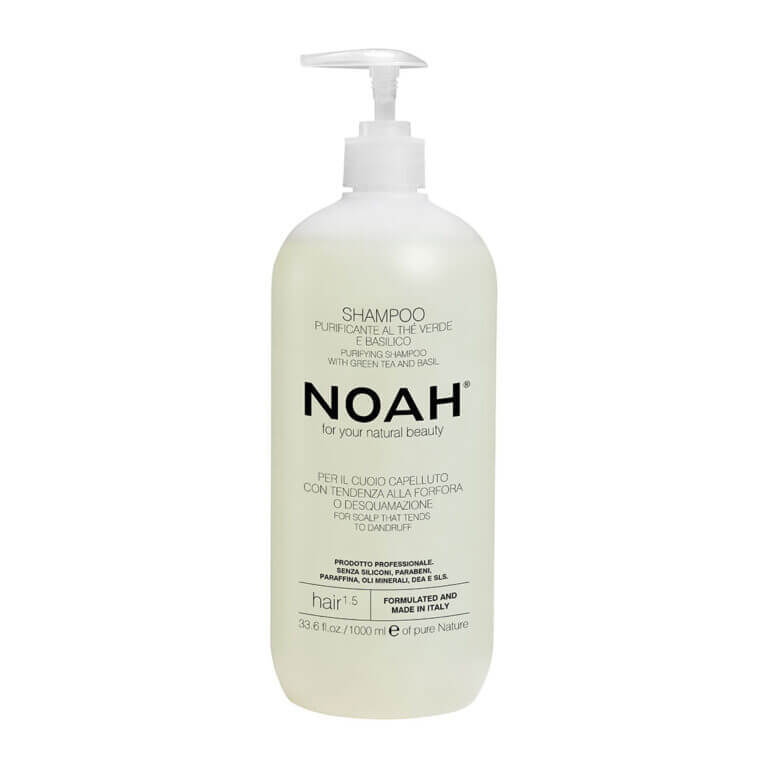 Sampon natural regenerant cu ulei de argan pentru par foarte uscat si tratat (1.4), Noah, 1000 ml