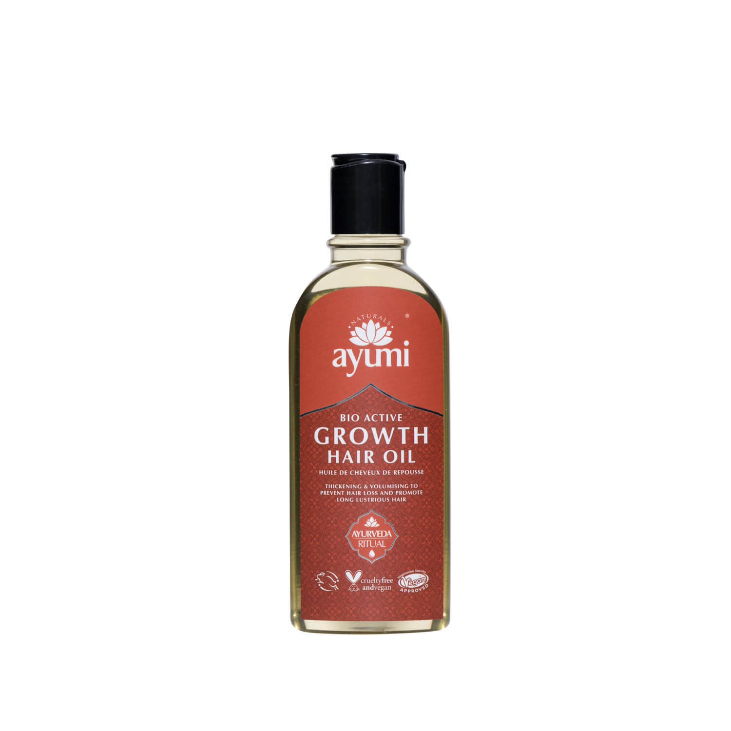 Ulei pentru cresterea parului cu extract de cocos, Ayumi, 150ml