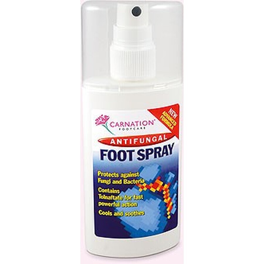 Spray antifungal pentru picioare Carnation Footcare, 150 ml