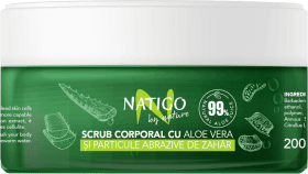 Natigo by nature Scrub cu aloe vera, 200 g