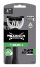 Wilkinson Aparat de ras xtreme 3 black edition, 4 buc
