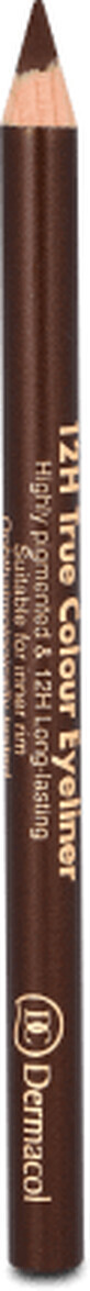 Dermacol 12H True Colour creion de ochi 6 Dark brown, 0,28 g