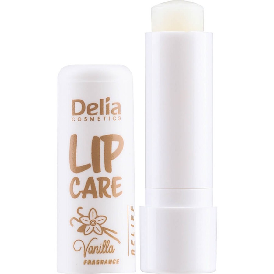 Balsam de buze cu aroma de Vanilie, 4.9 g, Delia Cosmetics