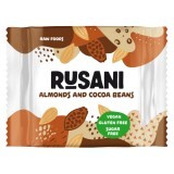 Biscuiti vegani cu boabe de cacao, 40 g, Rusani