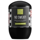Deodorant natural roll - on pentru adolescenti No Sweat, 50 ml, Nimbio
