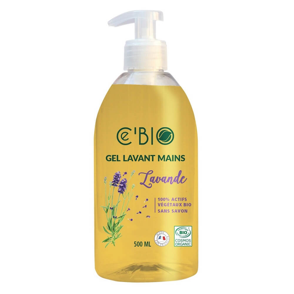 Sapun lichid Bio pentru maini, cu lavanda, 500 ml, Ce'Bio