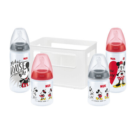 Set biberoane Disney Mickey, Nuk